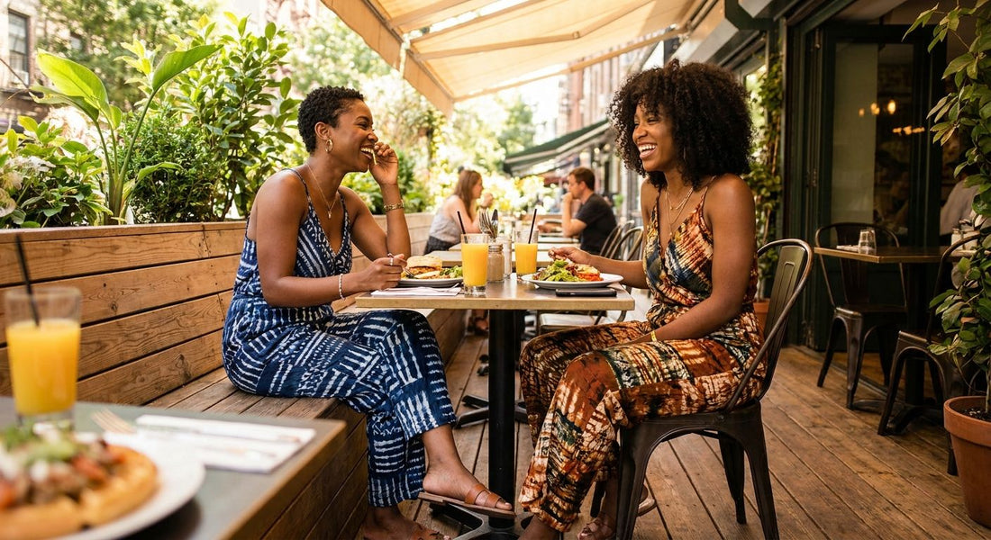Adire jumpsuits for weekend brunch outfits