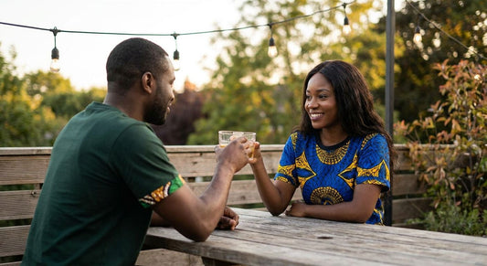 Ankara tees for casual date night outfits
