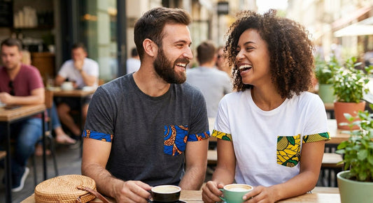 Unisex ankara tees for everyday casual style