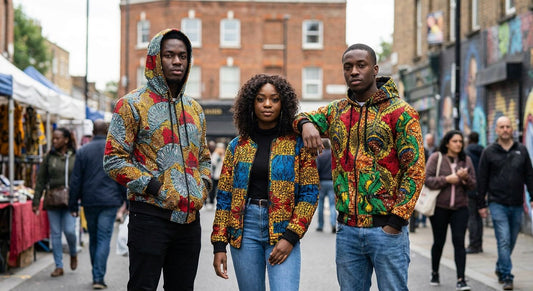 Ankara hoodies for the African diaspora streetwear scene