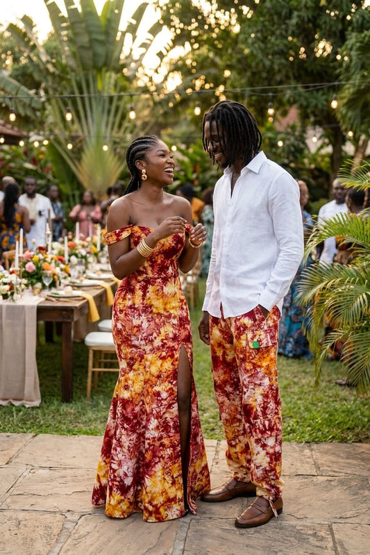 Ankara party outfits for African weddings and events