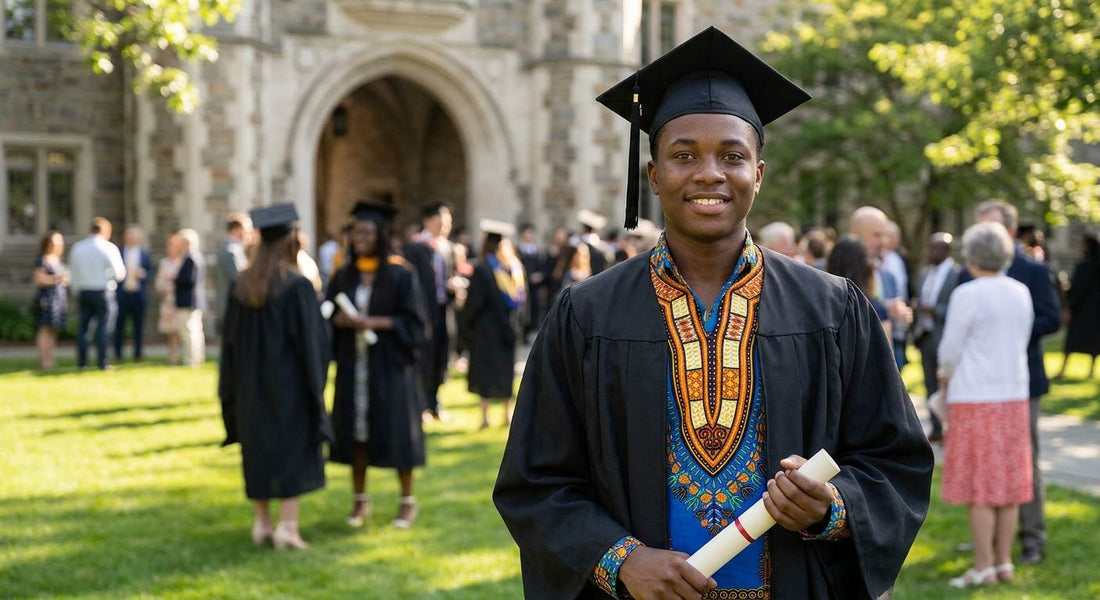 Ankara shirts for graduation day outfits