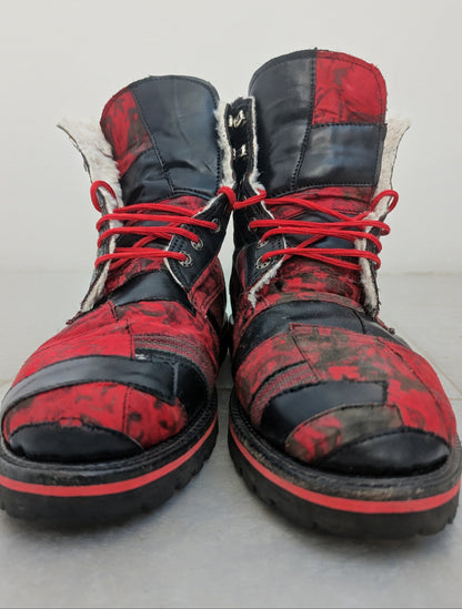 Unity Boots | Upcycled Boots - Nigerian-made